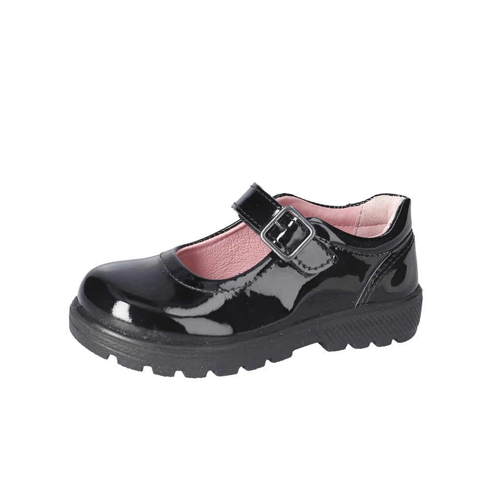 Ricosta Alice 50 7701002/093  Black Patent Medium School Shoes