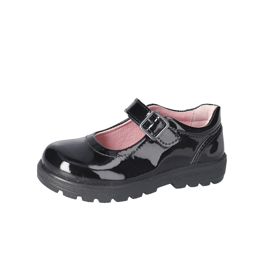 Ricosta Alice 50 7701002/093  Black Patent Medium School Shoes