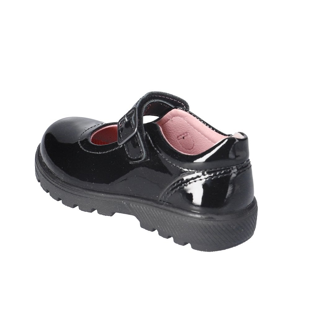 Ricosta Ricosta Alice 50 7701002/093  Black Patent Medium School Shoes Black Girls
