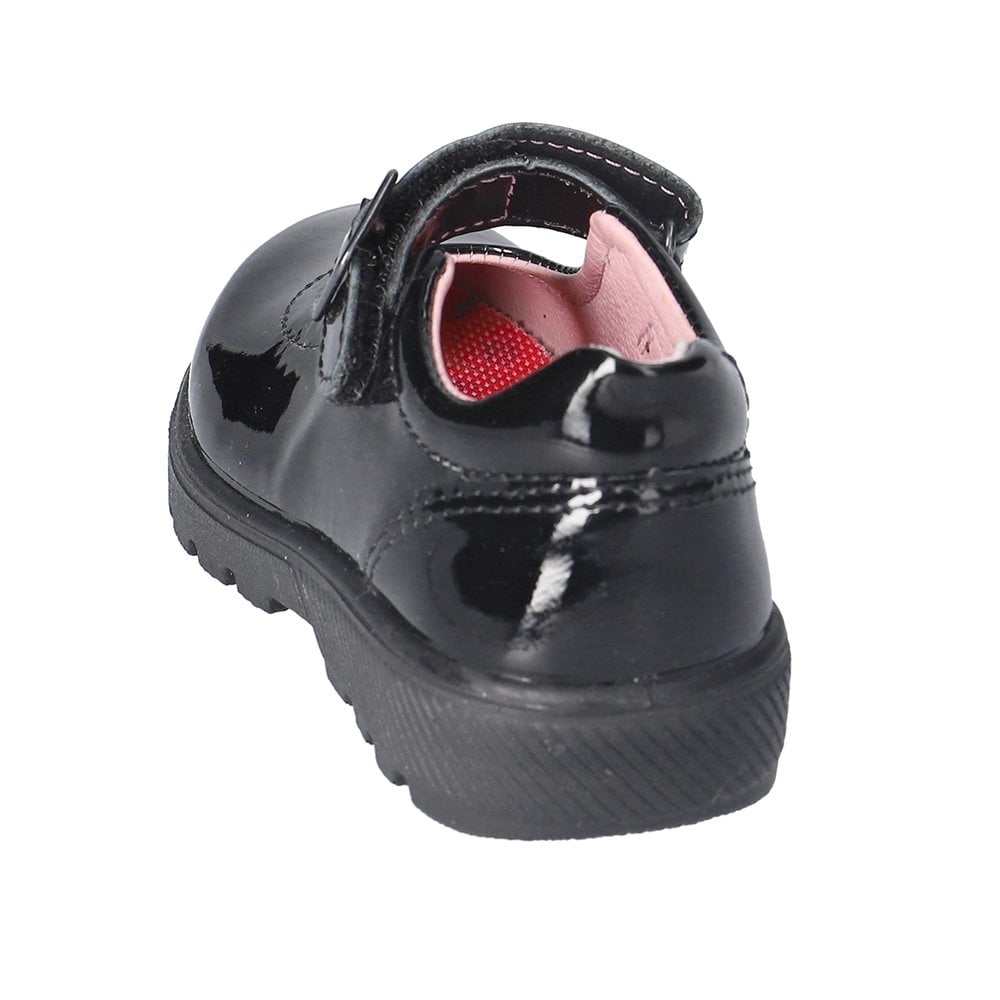 Ricosta Ricosta Alice 50 7701002/093  Black Patent Medium School Shoes Black Girls
