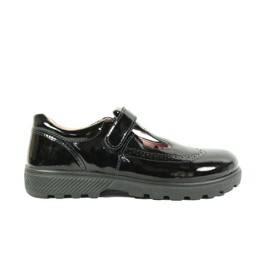 Ricosta Amanda 50 7701202/093  Black Patent Medium School Shoes