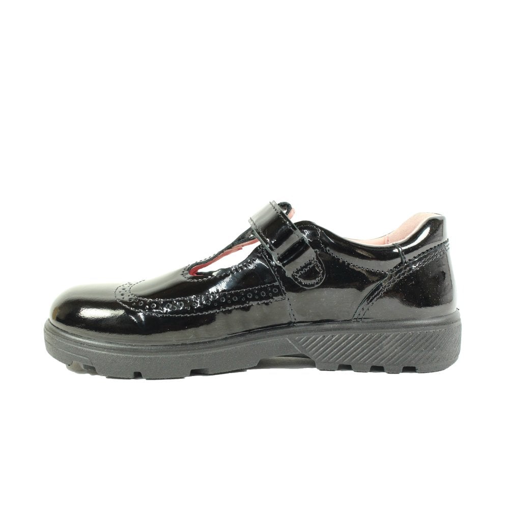 Ricosta Ricosta Amanda 50 7701202/093  Black Patent Medium School Shoes Black Girls