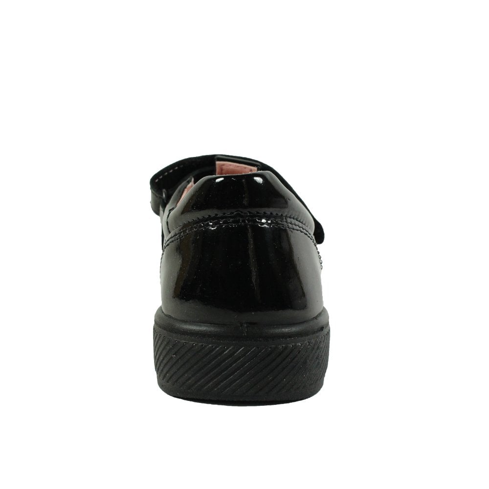 Ricosta Ricosta Amanda 50 7701202/093  Black Patent Medium School Shoes Black Girls