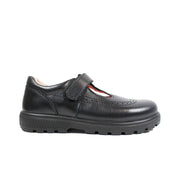 Ricosta Amanda 50 7701202/093  Black Patent Medium School Shoes