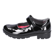 Ricosta Nora 50 7200402/093  Black Patent Medium School Shoes