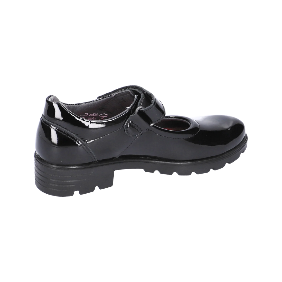 Ricosta Nora 50 7200402/093  Black Patent Medium School Shoes