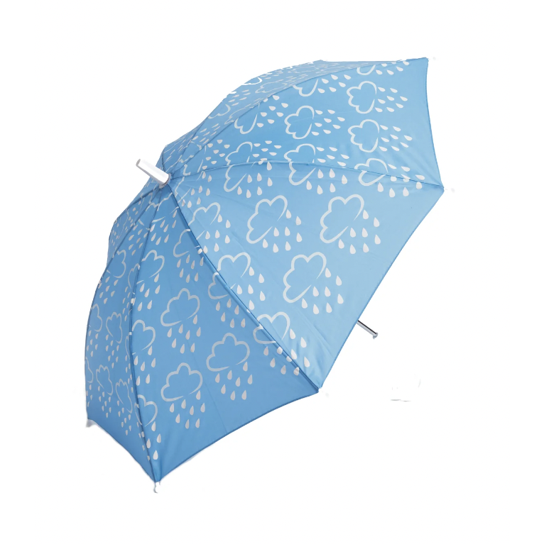 Grass & Air Grass & Air Colour Revealing Umbrella GA402 Baby Blue Accessories