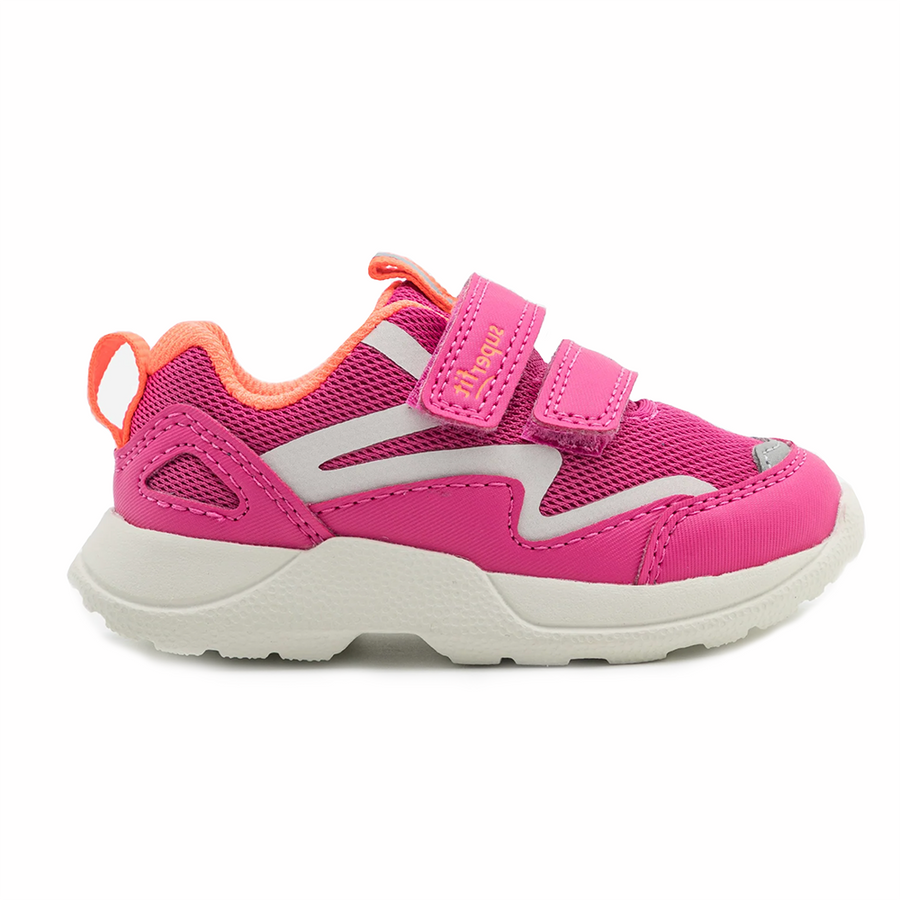 Superfit Rush Double Velcro 1-006206-5520 Snr Pink Trainers