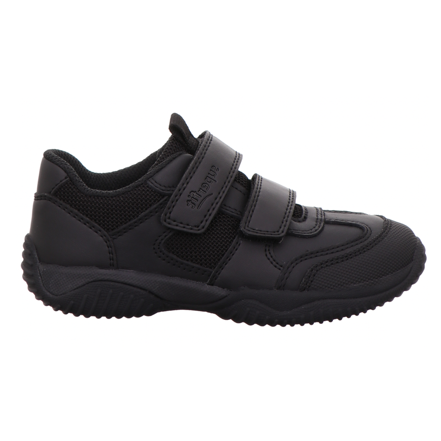 Superfit Storm 1-009383-0010 Black School Shoes