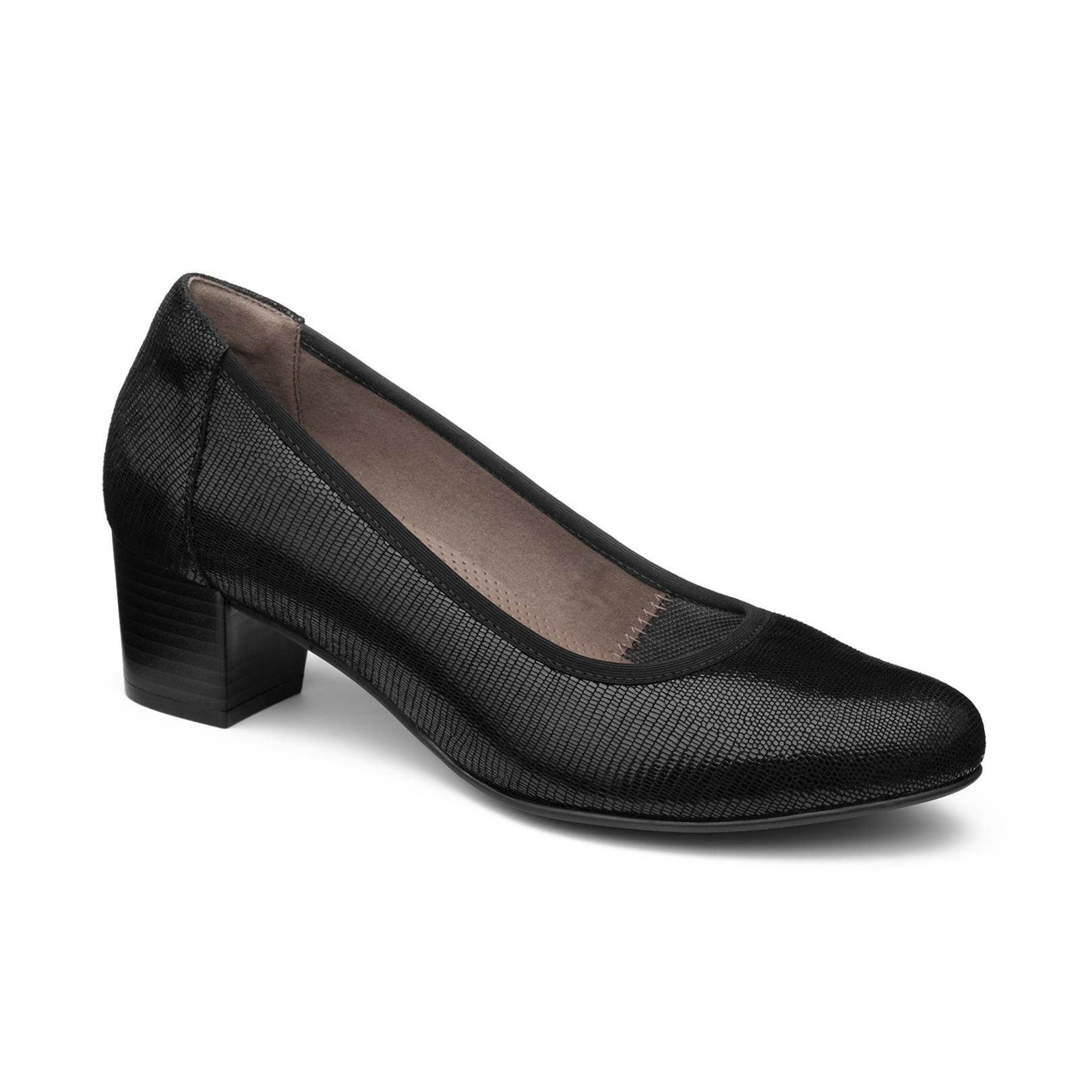 Caprice Justine 9-22308-41 010 Ladies Black Heel Shoe