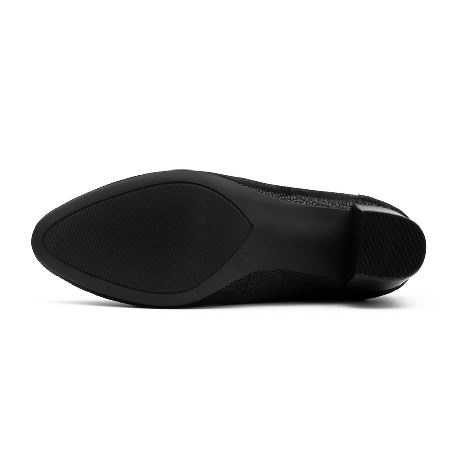 Caprice Justine 9-22308-41 010 Ladies Black Heel Shoe