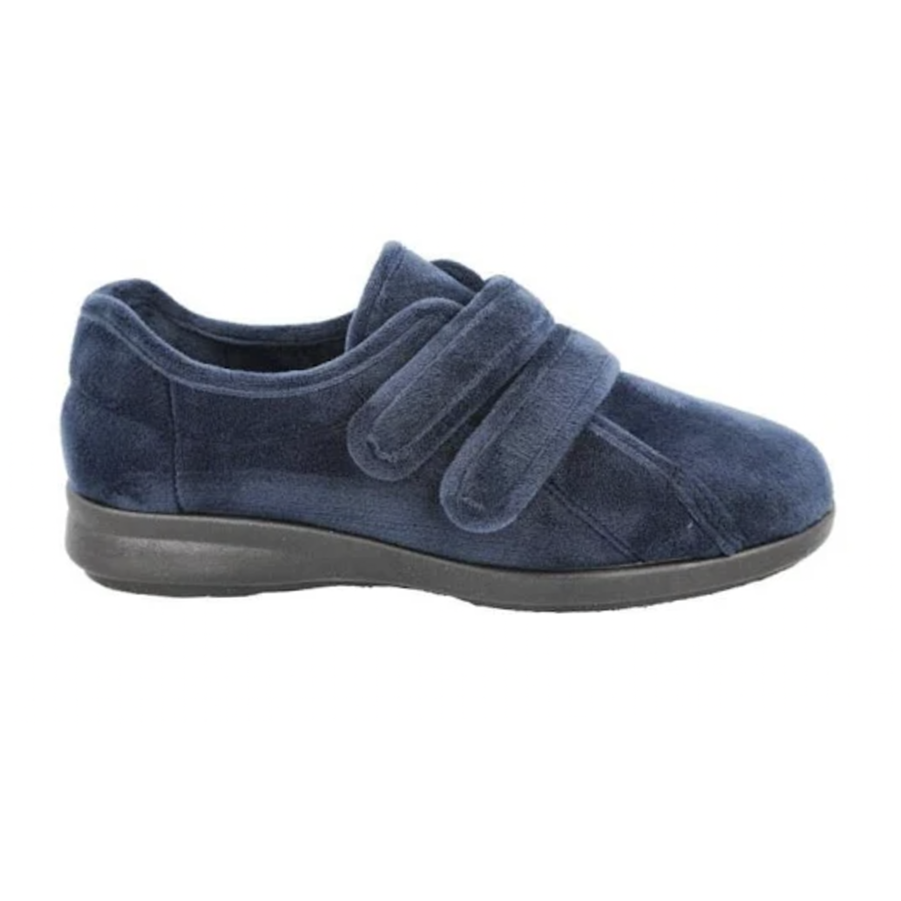 DB Shoes Navy FORK Slipper 74994N 6V Width Fitting
