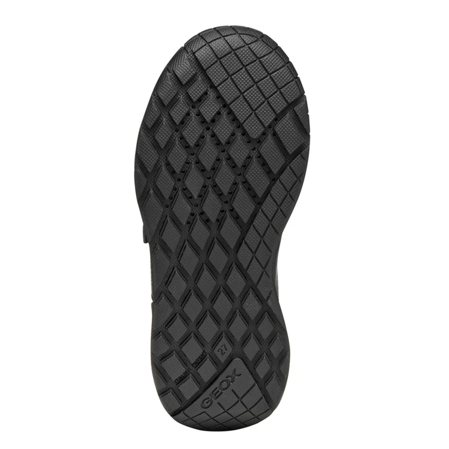 Geox J RANN-E J56NEA 0BCFU Black School Shoes