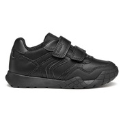Geox J RANN-E J56NEA 0BCFU Black School Shoes