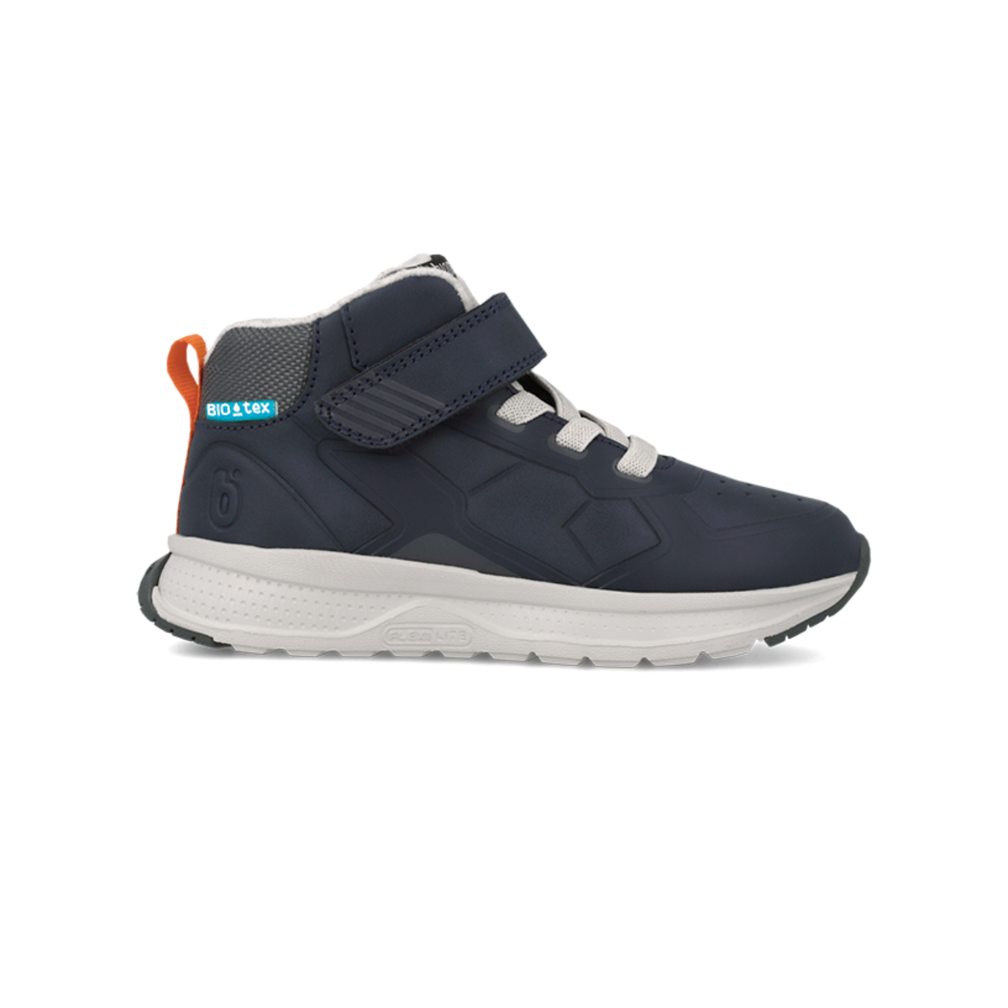 Biomecanics Biomecanics 251252-A089FM Waterproof Boys Blue Hi-Top Boys