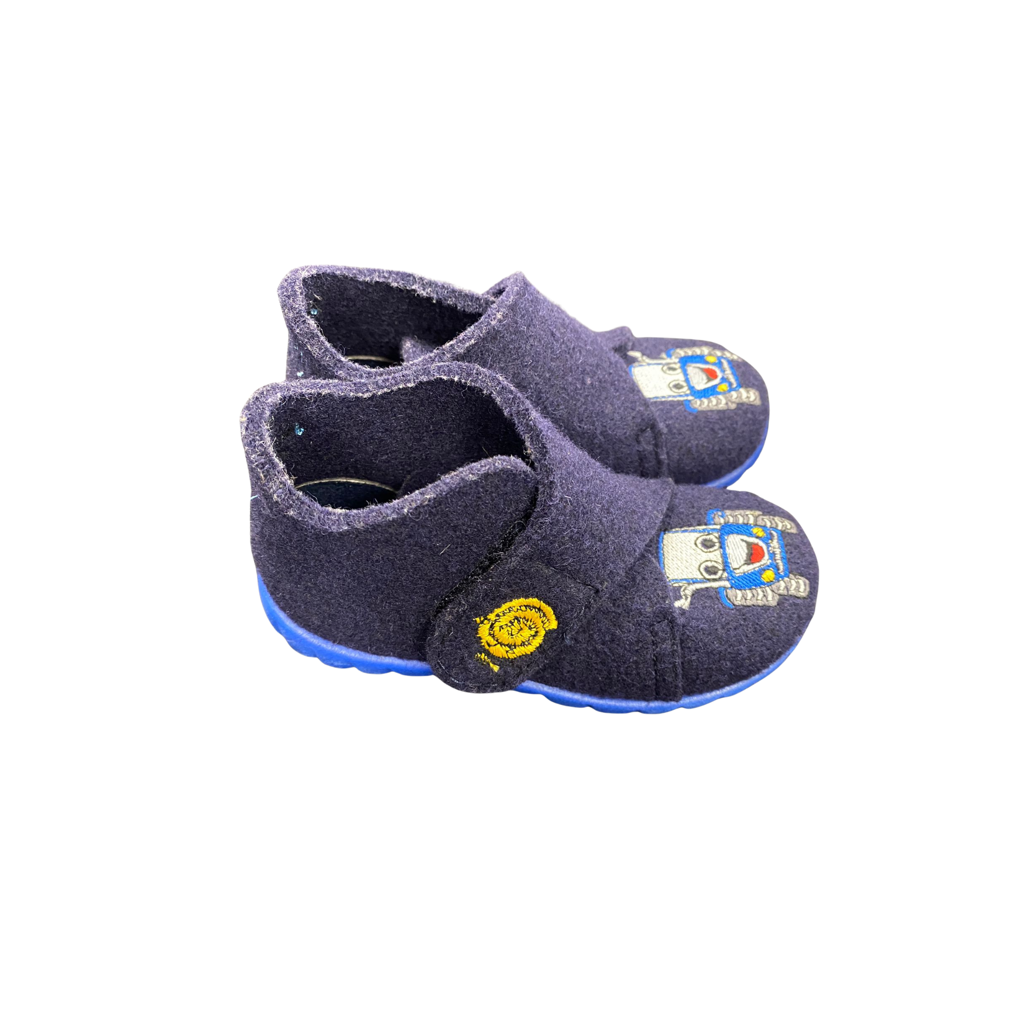 Superfit Superfit Boys Truck Slipper 1-00291-81 Blue Girls