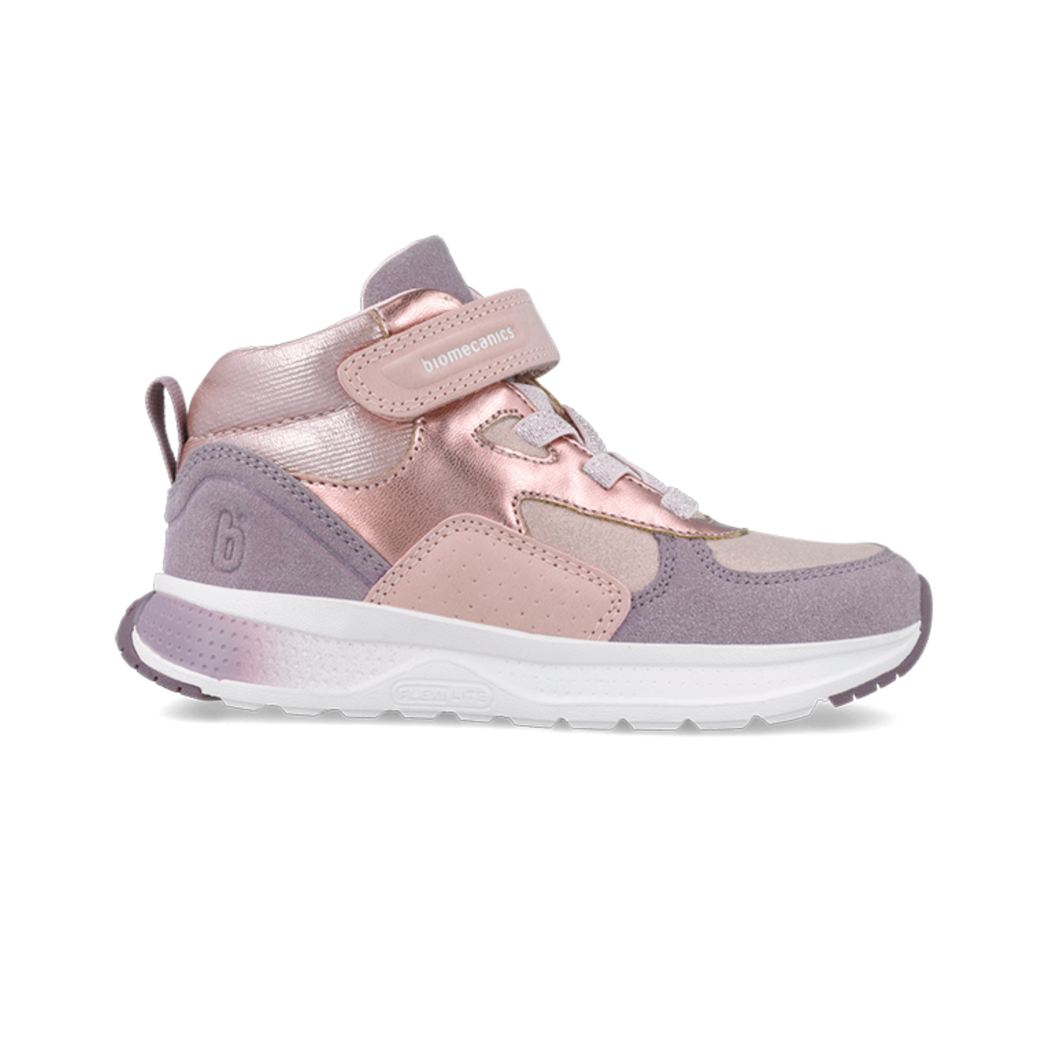 Biomecanics Biomecanics 251251-B032FM Waterproof Girls Pink Hi-Top Girls