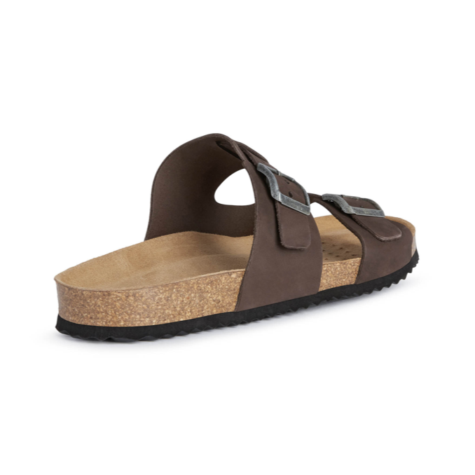 Geox U Ghita B U159vb 00032 C6024 Mens Dark Coffee Sandals