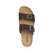 Geox U Ghita B U159vb 00032 C6024 Mens Dark Coffee Sandals