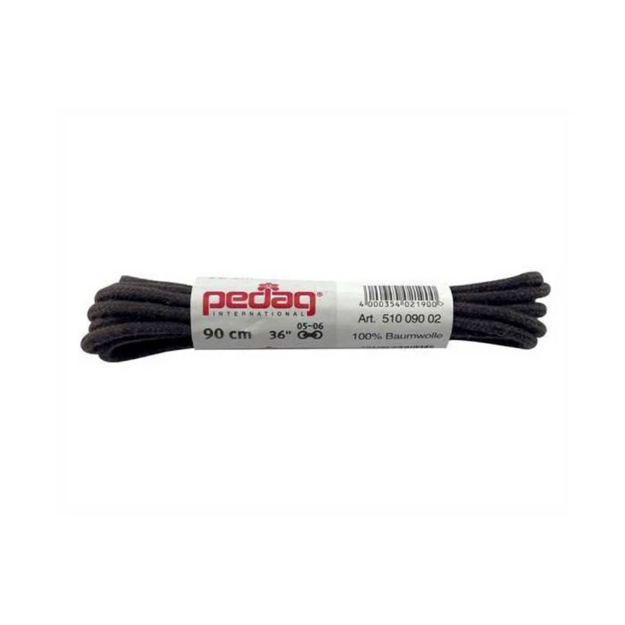 Pedag 90cm Round Laces - Thin Brown 510 090 02