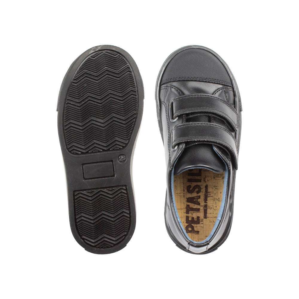 Petasil Petasil Vose 5975  Black Vegan School Shoes Black Unisex