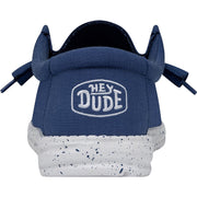 Hey Dude Wally Slub 40009-428 True Blue Canvas