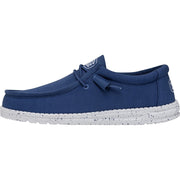 Hey Dude Wally Slub 40009-428 True Blue Canvas