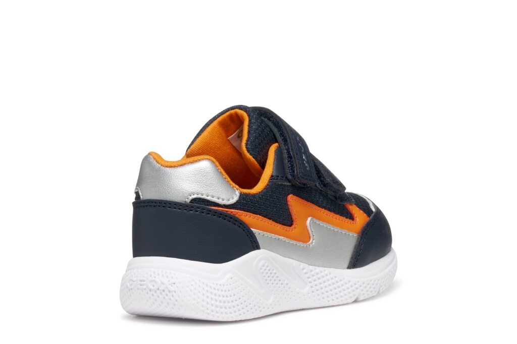 Geox Geox B SPRINTYE BOY C B564UC 0BC14 C0659 Boys Navy / Orange Trainer NAVY/ORANGE Boys