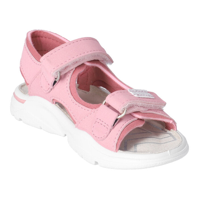 Ricosta Carmi 50 6701900/330 Pink Palm Tree Sandals