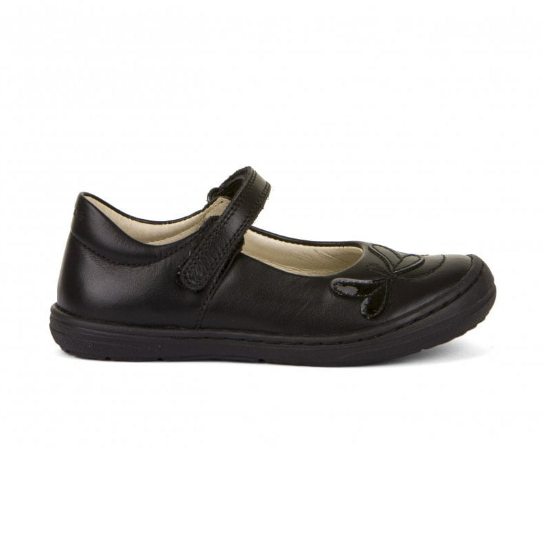Froddo Mia DF G3140171-1 Black Leather School Shoes