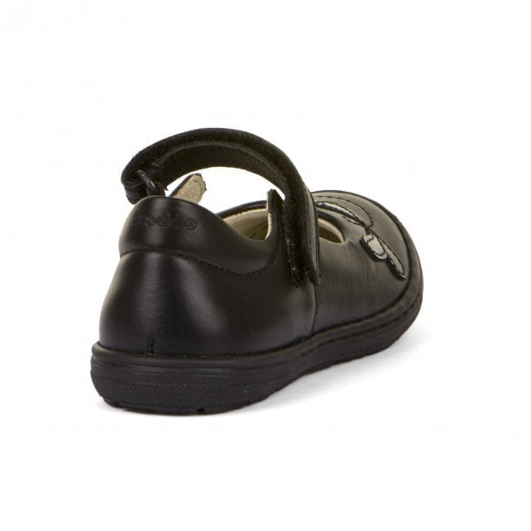 Froddo Mia DF G3140171-1 Black Leather School Shoes