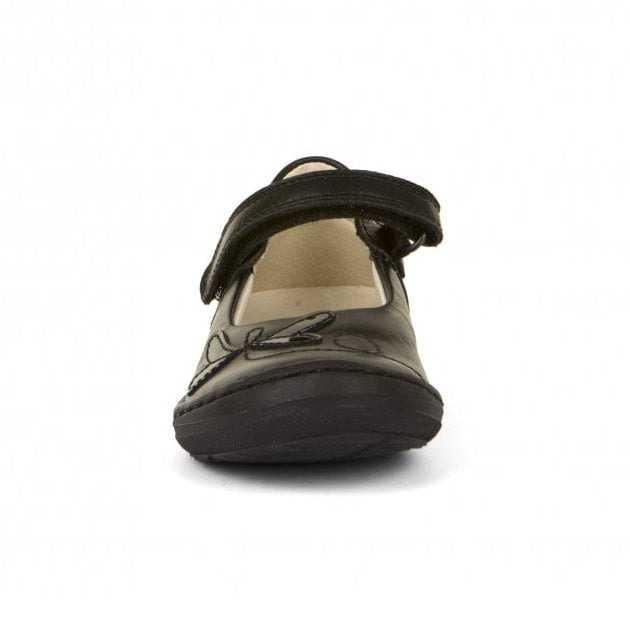 Froddo Mia DF G3140171-1 Black Leather School Shoes