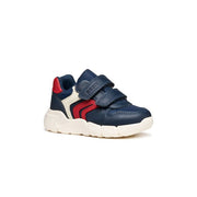 Geox J FLEXYPER B556GD 054DFU C0735 Navy/Red Boys Trainer