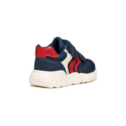 Geox J FLEXYPER B556GD 054DFU C0735 Navy/Red Boys Trainer