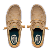 Hey Dude 41898 2LI Bone Brown Wally Stretch Sox