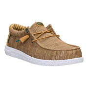 Hey Dude 41898 2LI Bone Brown Wally Stretch Sox
