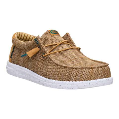 Hey Dude 41898 2LI Bone Brown Wally Stretch Sox