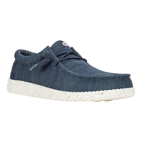 Hey Dude 41898-410 Navy Wally Stretch Sox