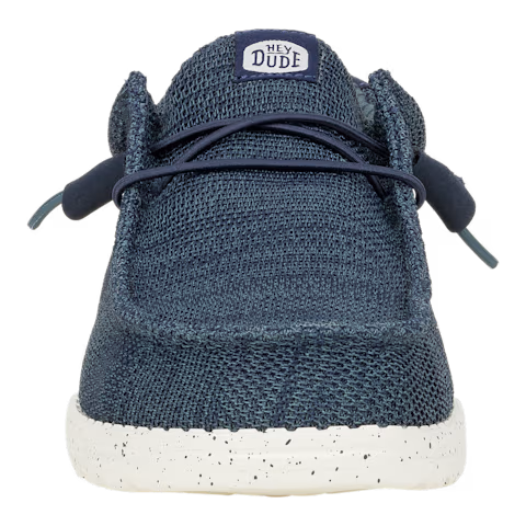 Hey Dude 41898-410 Navy Wally Stretch Sox