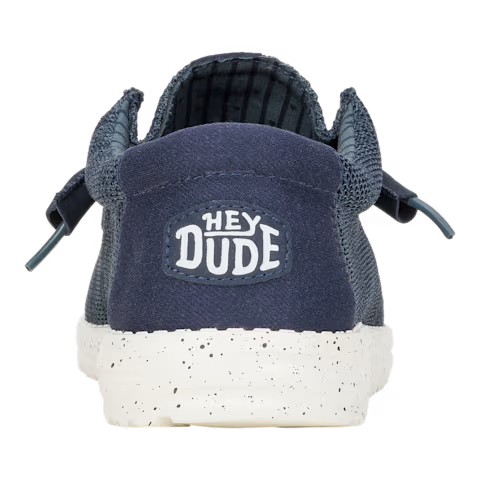Hey Dude 41898-410 Navy Wally Stretch Sox