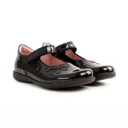 Petasil Bonnie 4975-321.02.01 Black Patent School Shoes