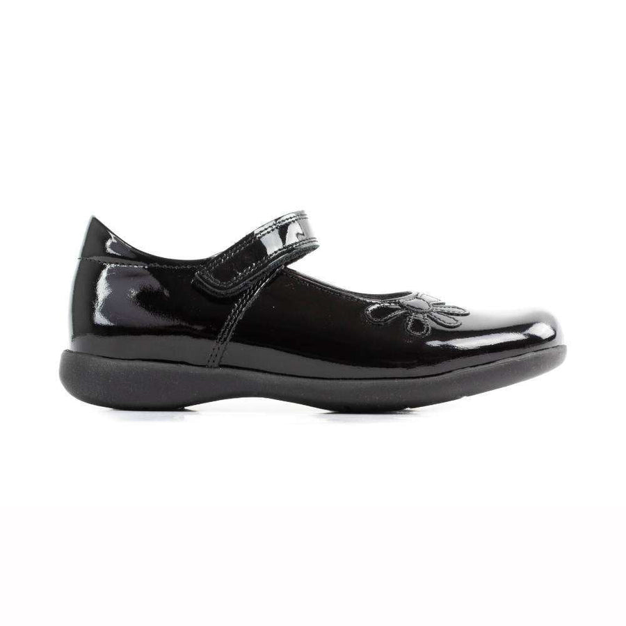 Petasil Bonnie 4975-321.02.01 Black Patent School Shoes
