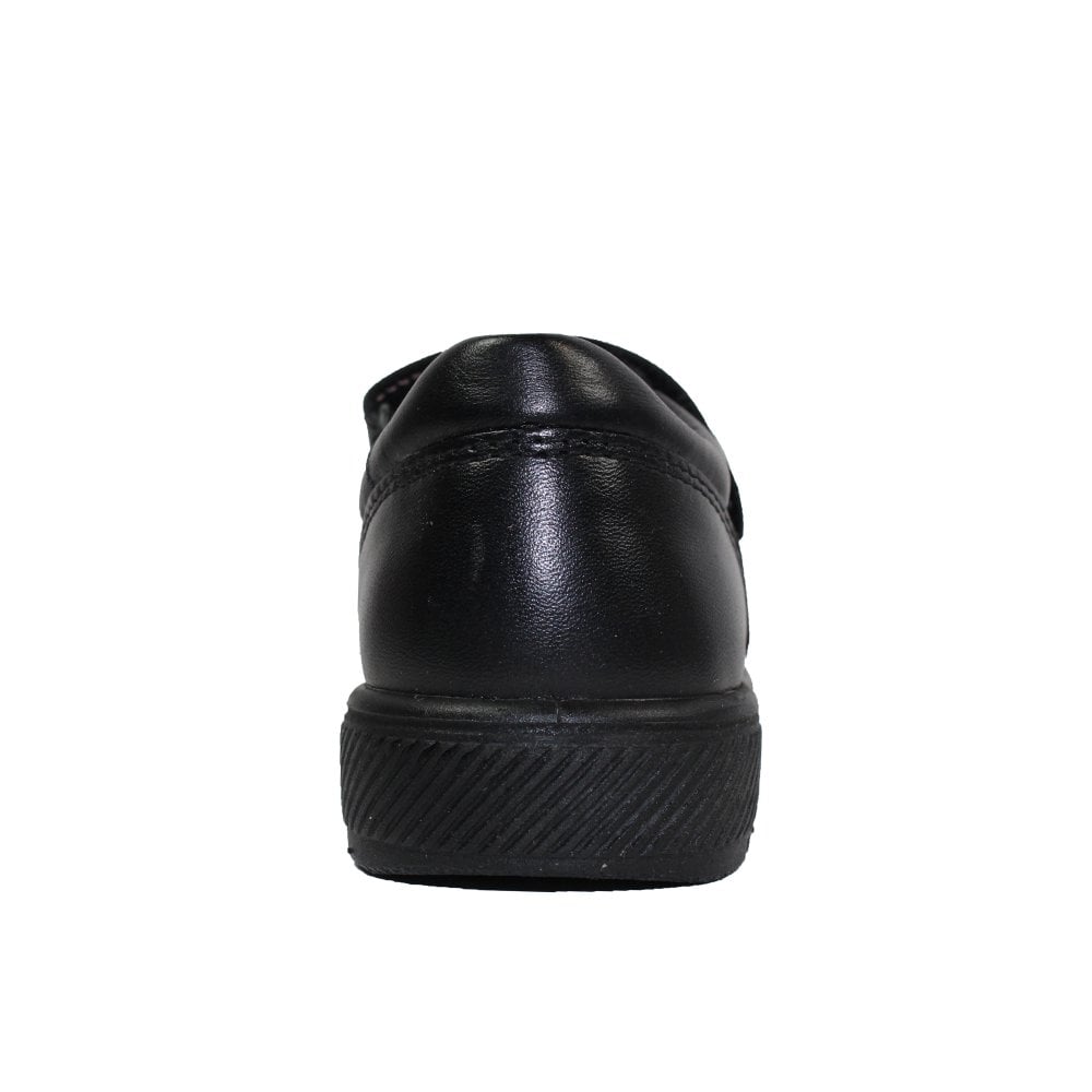 Ricosta Ricosta Amanda 50 7701202/090  Black Leather Medium School Shoes Black Girls