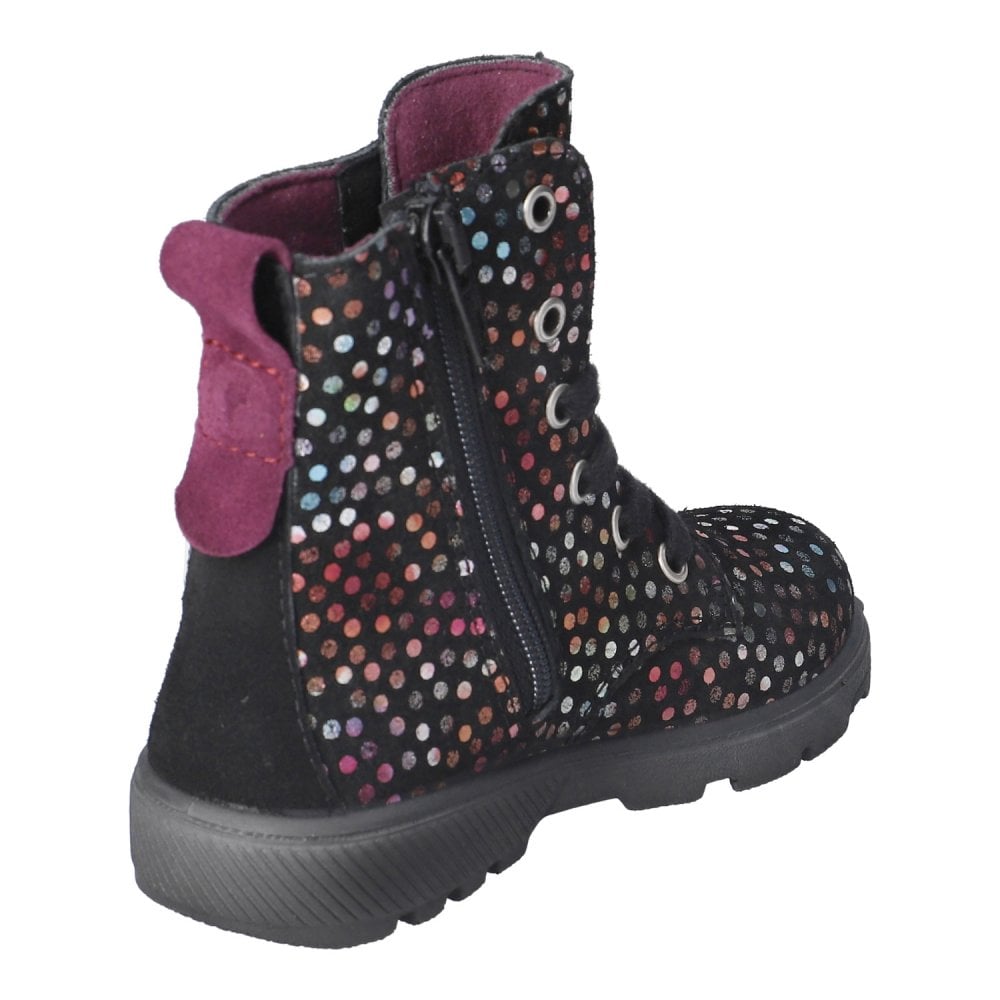 Ricosta Anni Spotty 50 7700402/092 Girls Waterproof Boot