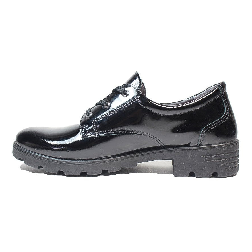 Ricosta Ricosta Nancy Patent 7201002/093 Girls School Shoes Black Patent Girls