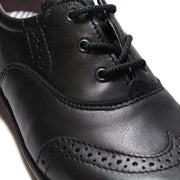 Ricosta Kate 50 8500202/090 Black Leather Medium School Shoes