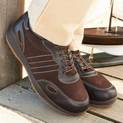 DB Shoes Seb 2V 87135X Dark Brown Trainers