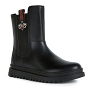Geox J Gillyjaw J267xd 000Bc C9999 Girls Black Boot