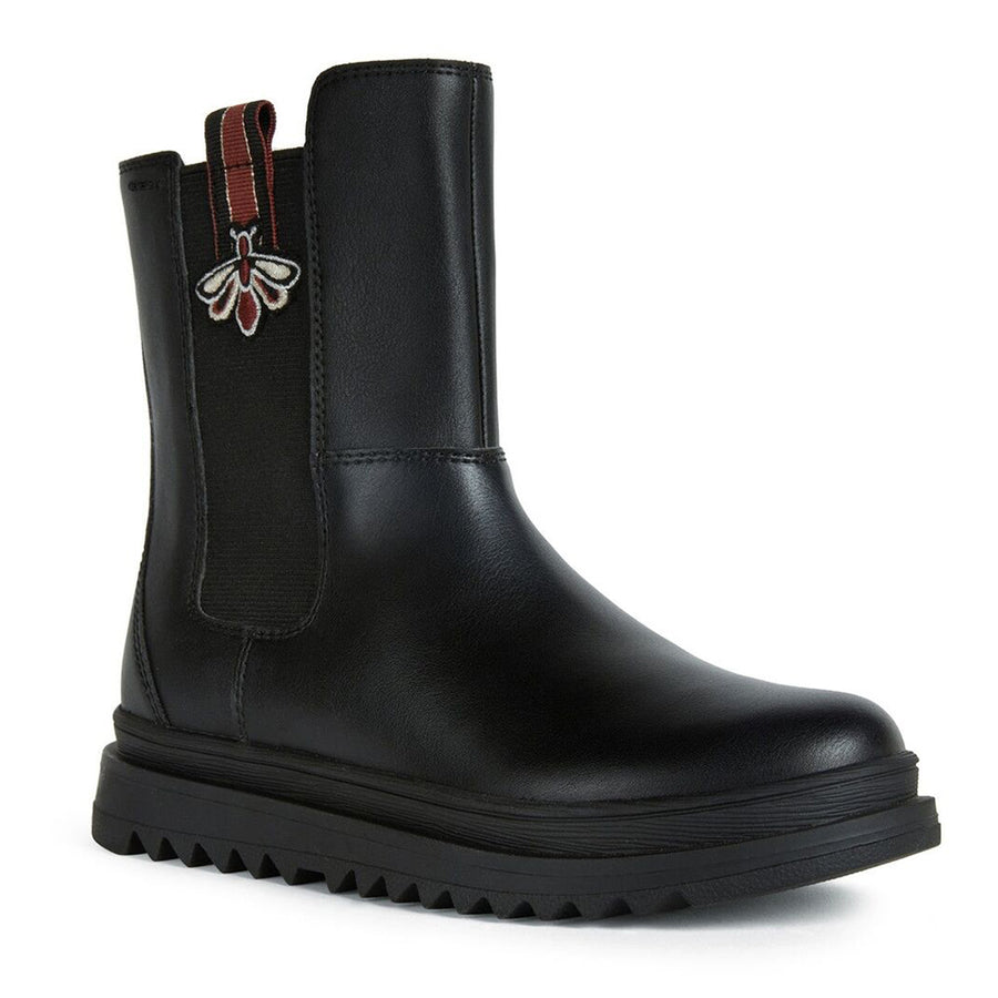 Geox J Gillyjaw J267xd 000Bc C9999 Girls Black Boot