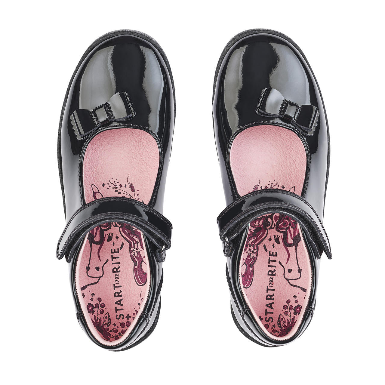 Start-Rite Start-Rite GIGGLE 2789_3 Black Patent Girls